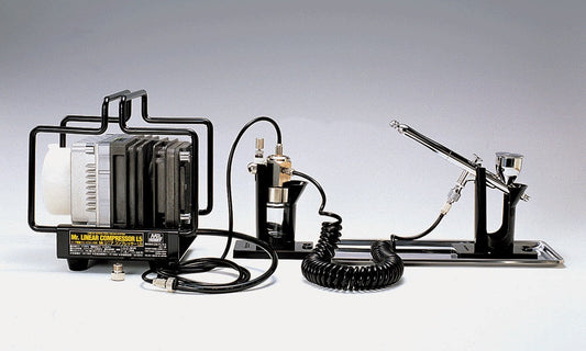 Mr. Linear Compressor L5 / Airbrush Set 2 Mr. Hobby