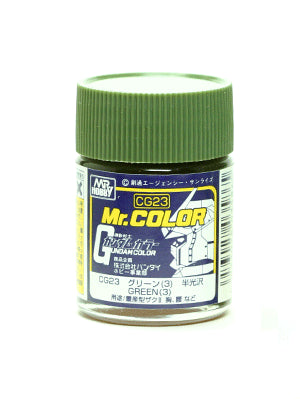 Mr. Color CG23 Green 3  Semi Gloss
