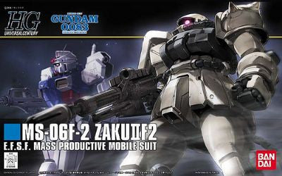 HGUC 1/144 #107 MS-06F-2 Zaku II F2 Earth Federation Type