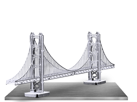 Metal Earth - San Francisco Golden Gate Bridge
