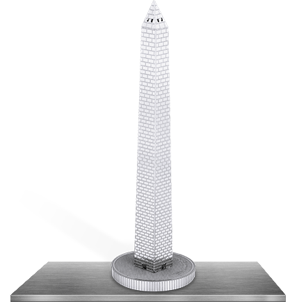 Washington Monument 3D Laser Cut Model