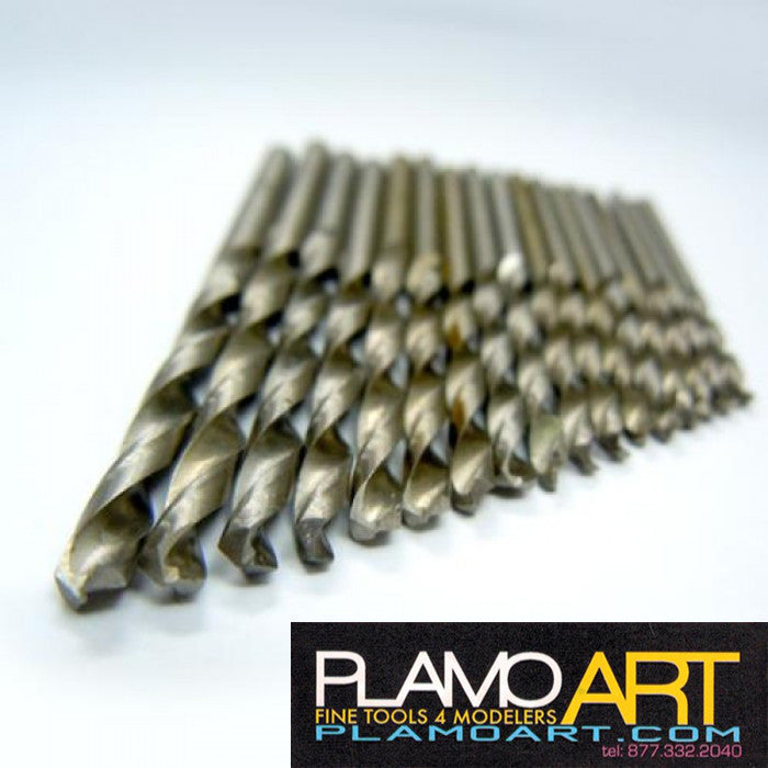 Modeling Drill Bit Set 1.6-3.2mm (17pcs) PLAMO ART