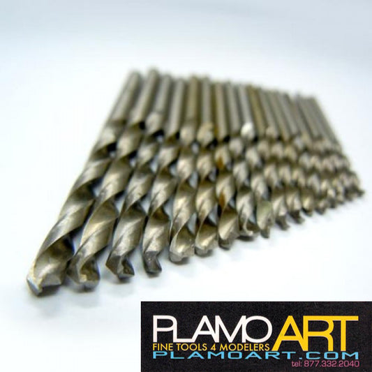 Modeling Drill Bit Set 1.6-3.2mm (17pcs) PLAMO ART