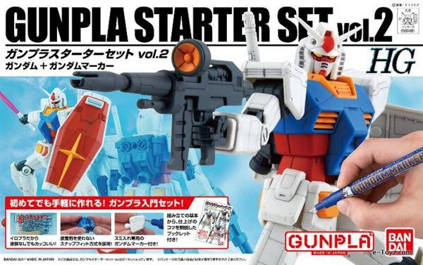 HGUC 1/144 Gunpla Starter Set Vol. 2