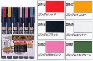 Gundam Marker Set Fine Edge
