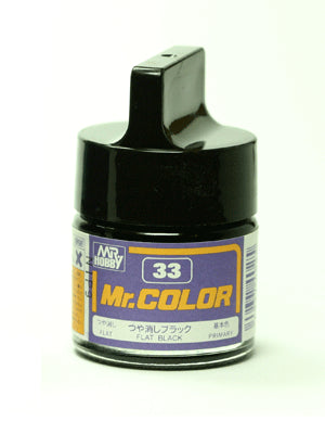 Mr. Color 33 Black Flat – R4LUS