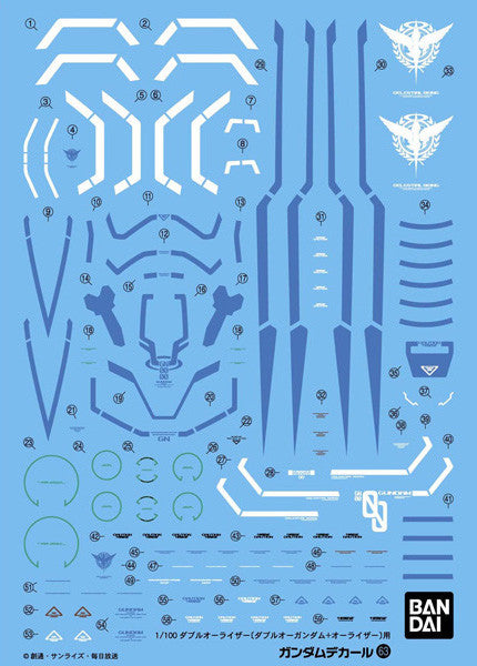 Gundam Decal #63 - OO Raiser 1/100 HG