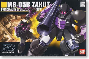 HGUC 1/144 #068 MS-05B Zaku I (Black Tri Star)