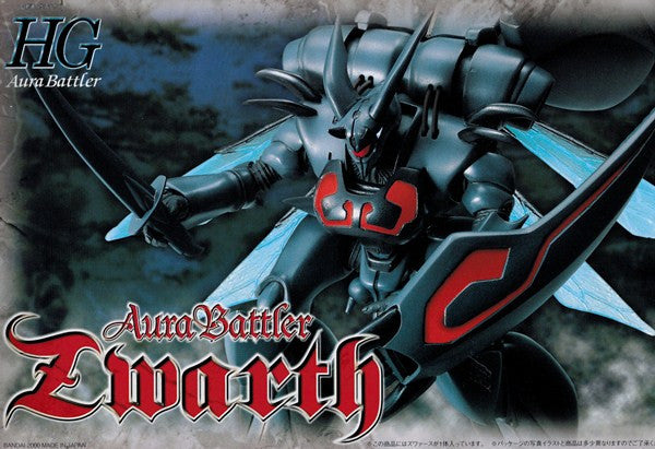 HG 1/72 Aura Battler Zwarth