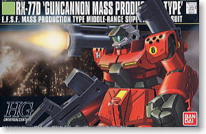 HGUC 1/144 #044 RX-77D Guncannon Mass Production Type