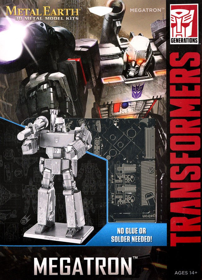 Metal Earth: Megatron Transformers