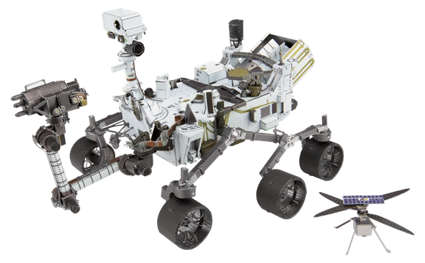 Metal Earth - Mars Rover Perseverance & Ingenuity Helicopter
