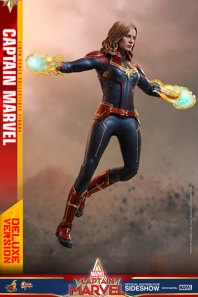 Captain Marvel Deluxe Version - Marvel's Captain Marvel - Sixth Scale Figure by Hot Toys
