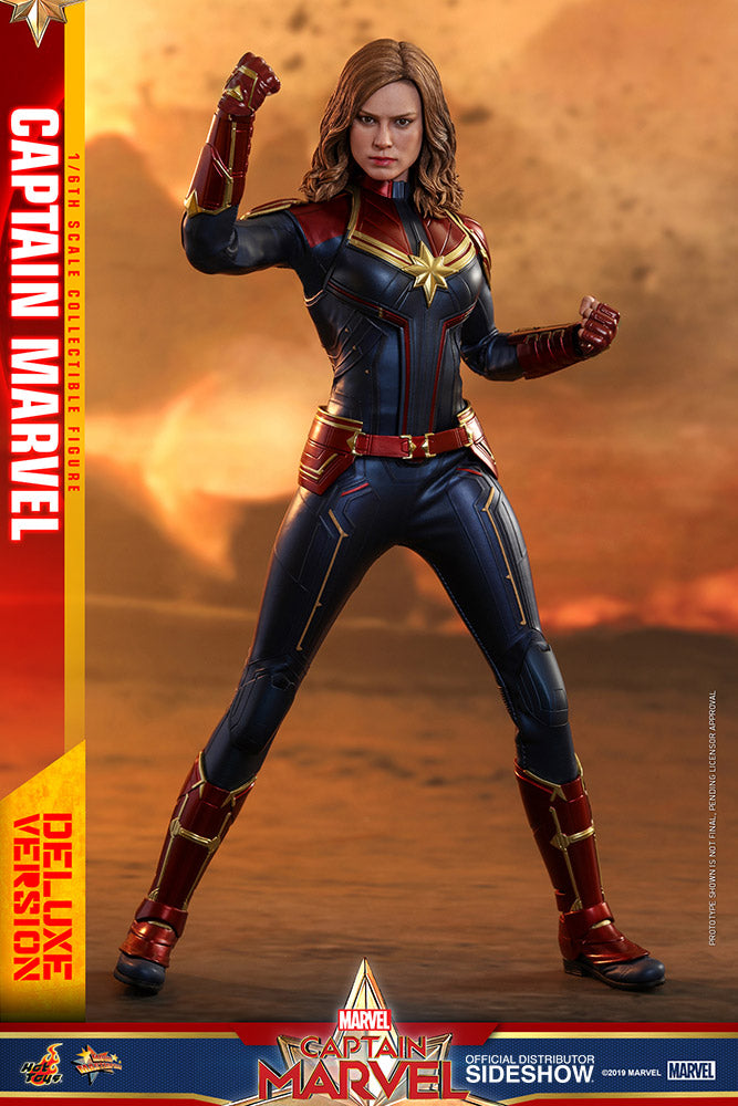Captain Marvel Deluxe Version - Marvel's Captain Marvel - Sixth Scale Figure by Hot Toys