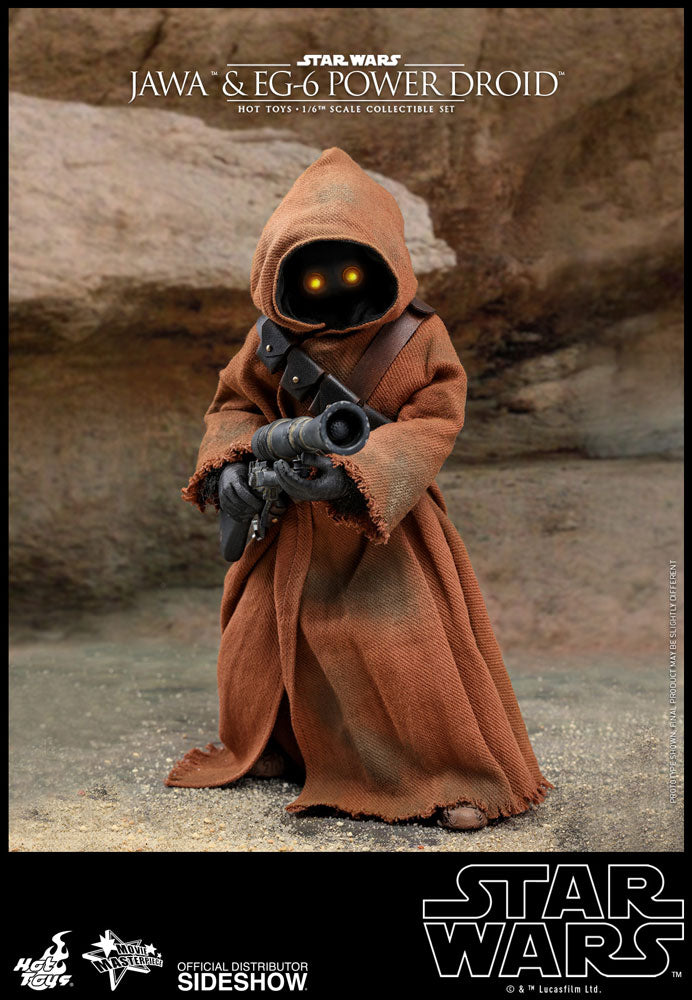 Jawa and EG-6 Droid - Star Wars Episode IV: A New Hope - Sixth Scale Figure Hot Toys