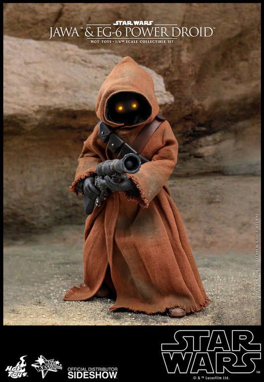 Jawa and EG-6 Droid - Star Wars Episode IV: A New Hope - Sixth Scale Figure Hot Toys
