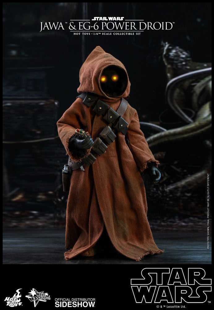 Jawa and EG-6 Droid - Star Wars Episode IV: A New Hope - Sixth Scale Figure Hot Toys
