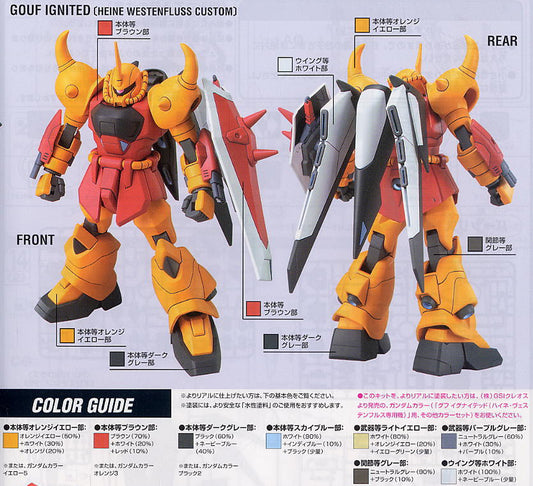HG 1/144 Gouf Ignited Heine Custom