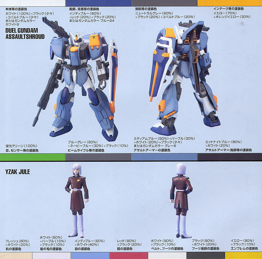 NG 1/100 Duel Gundam Assault Shroud