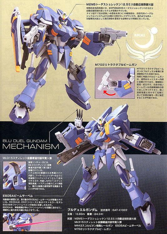 HG 1/144 Blu Duel Gundam