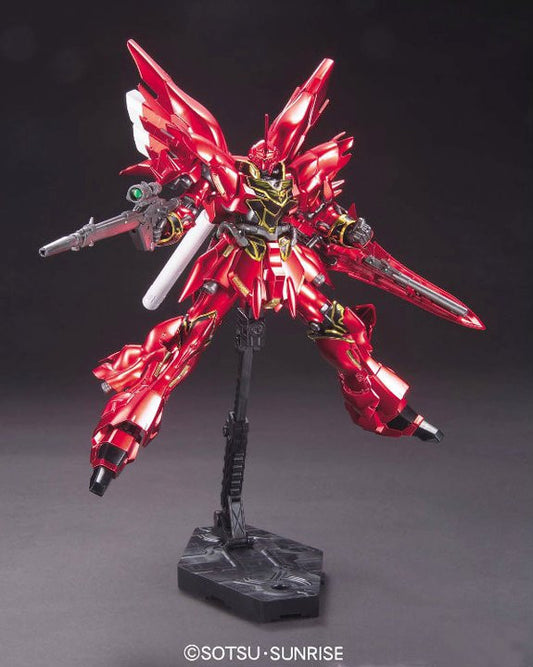 HG 1/144 MSN-06S Sinanju Titanium Finish