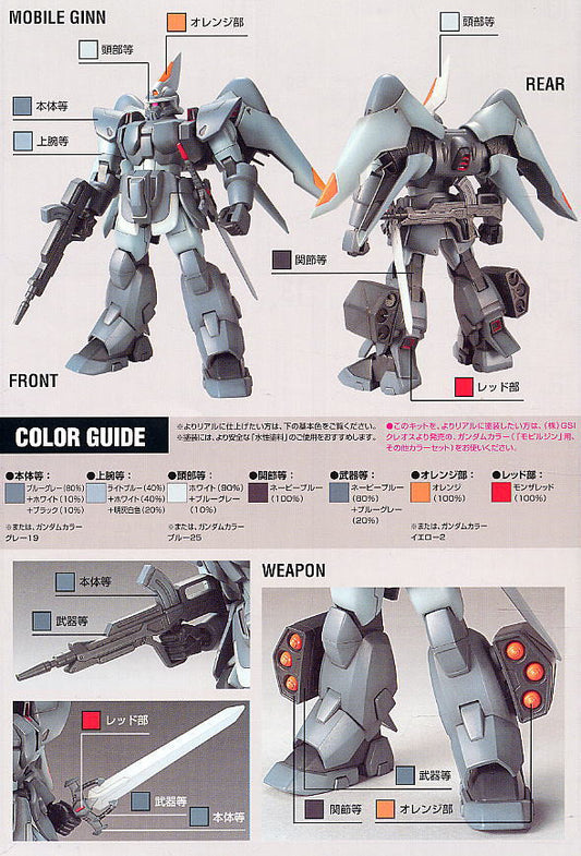 HG 1/144 Mobile Ginn