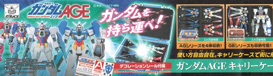 Gundam AGE Carry Case DX