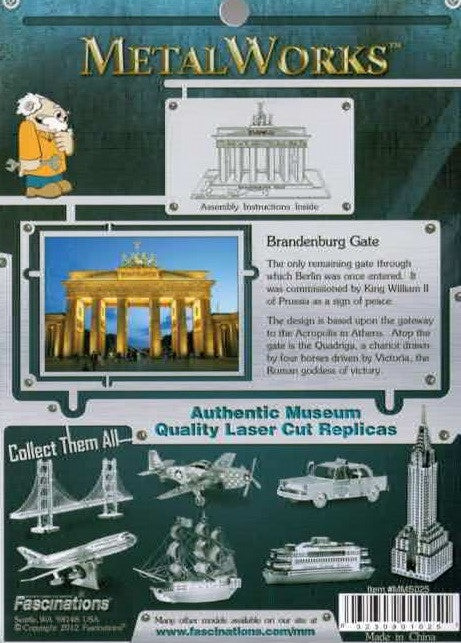Metal Earth: Brandenburg Gate
