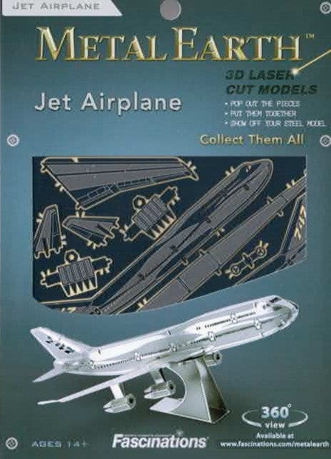 Jet Airplane 3D Laser Cut Model