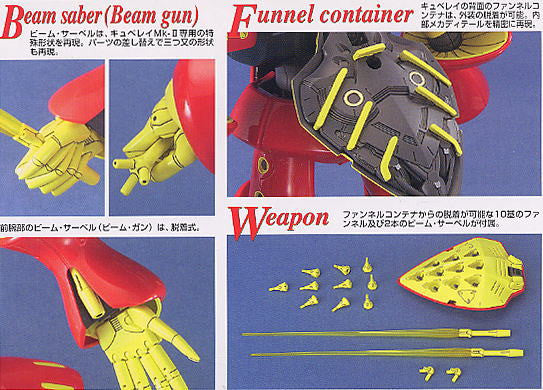 MG 1/100 Qubeley Mk-II (Ple-two)