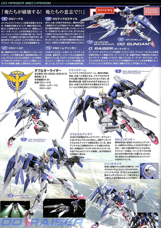 HG 1/144 00 Raiser Designer's Color
