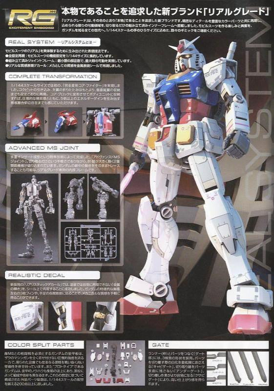 RG 1/144 #01 RX-78-2 Gundam