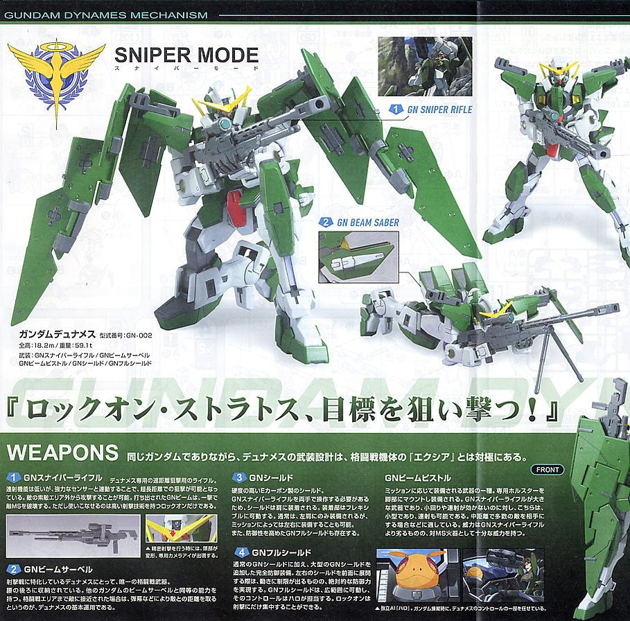 HG 1/144 Gundam Dynames