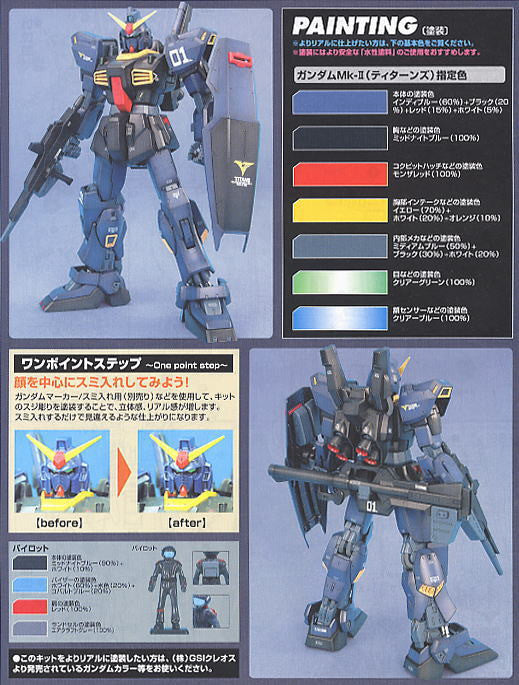 MG 1/100 Gundam Mk-II Ver. 2.0 Titans