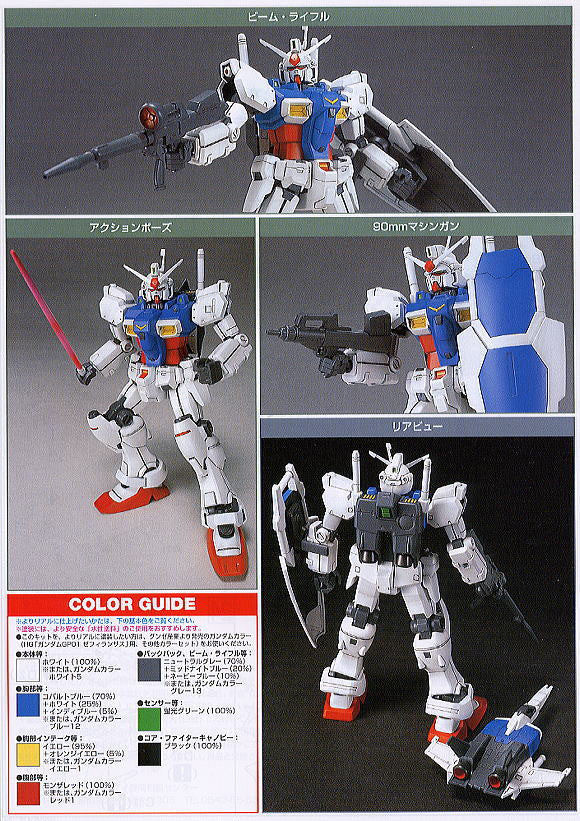 HGUC 1/144 #013 RX-78GP01 Gundam GP01