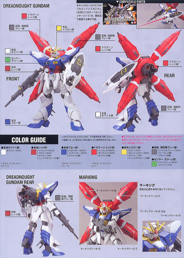 HG 1/144 Dreadnought Gundam