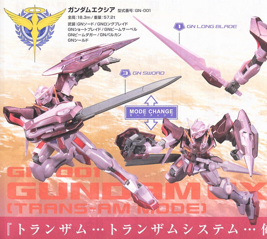 HG 1/144 Gundam Exia Trans-am