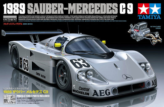1/24 Tamiya 1989 Sauber Mercedes C9
