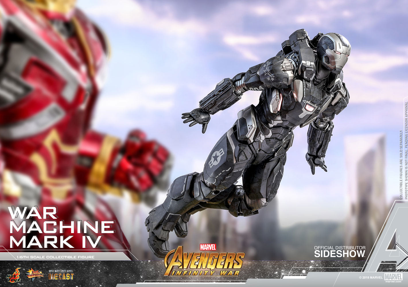 War Machine Mark IV Sixth Scale Figure (Hot Toys)