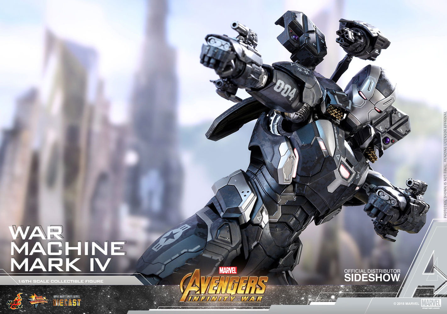 War Machine Mark IV Sixth Scale Figure (Hot Toys) – R4LUS