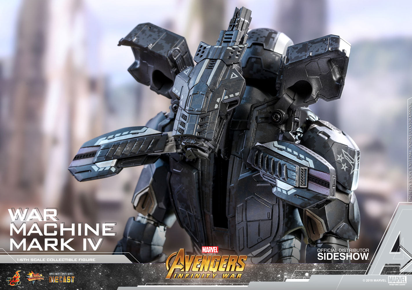 War Machine Mark IV Sixth Scale Figure (Hot Toys) – R4LUS